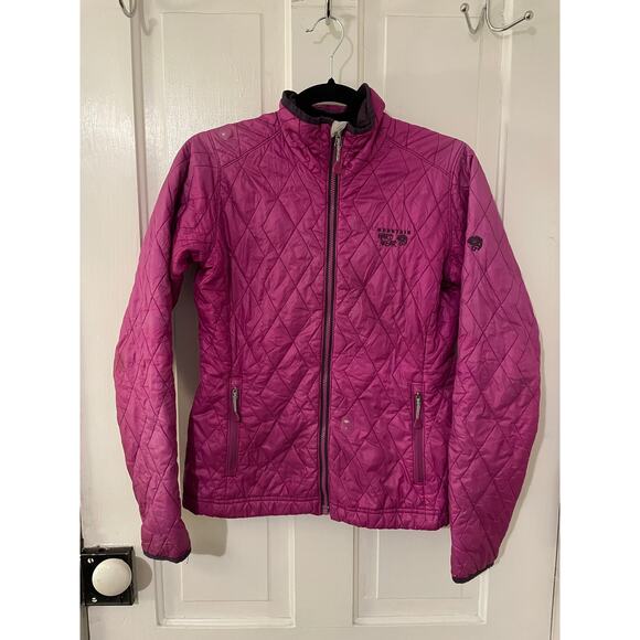 Mountain Hardwear Thermal Q ELITE Jacket Women's size small poly puffer pinkish - Picture 1 of 8